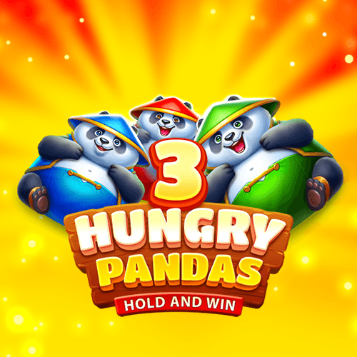 3 Hungry Pandas Hold and Win