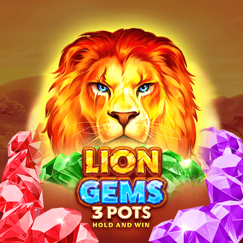 Lion Gems 3 Pots: Hold and Win