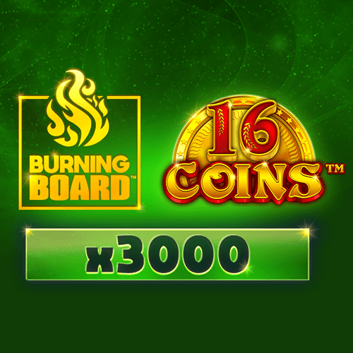 16 Coins Burning Board