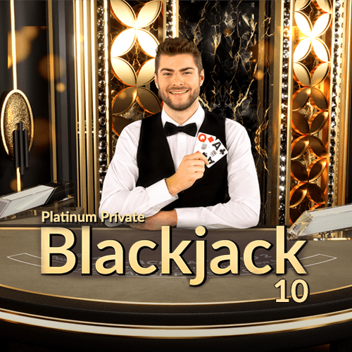 Platinum Private Blackjack 10