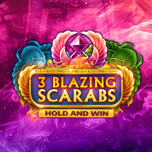 3 Blazing Scarabs Hold and Win
